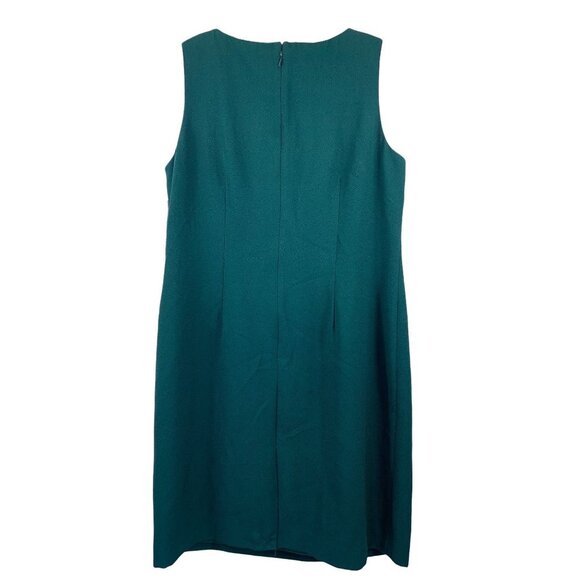 Karen Scott Women's Forest Green Casual Dress - Picture 2 of 5